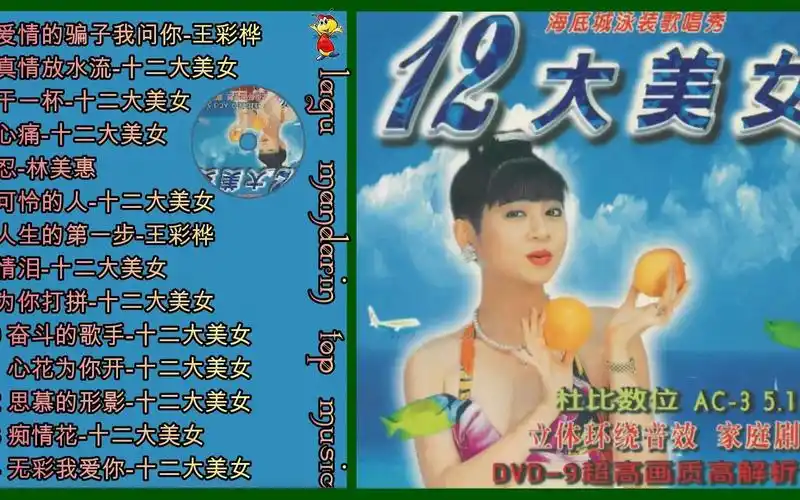 12大美女 海底城泳装歌唱秀 音乐合集_哔哩哔哩_bilibili