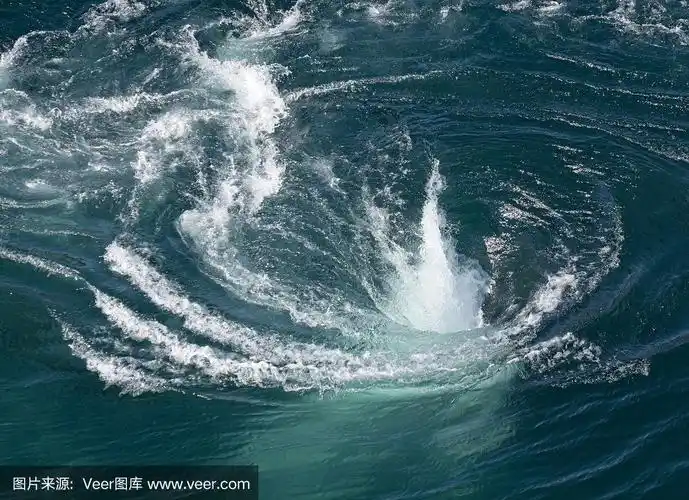 挪威saltstraumen大漩涡的海潮