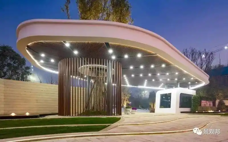 100例国内外经典的景观大门设计已为你整理出来