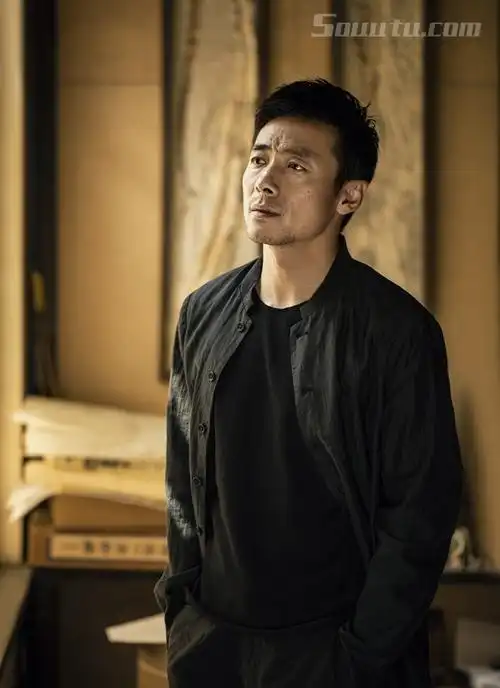 沧桑大叔的成熟魅力演员祖峰最新写真图片大叔男演员祖峰