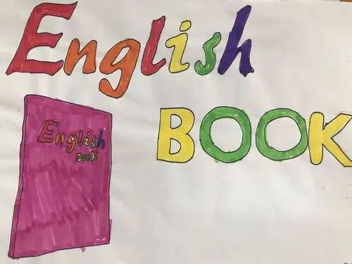 book 写美篇  假期里,孩子们在家设计自己专属的英语书,天马行空的