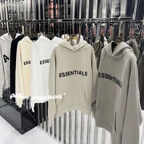 专柜渠道fog复线essentials潮牌宽松连帽oversize情侣卫衣