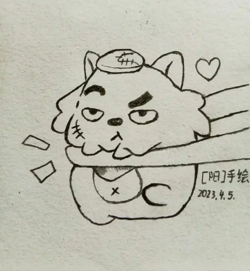 日常手绘#灰太狼q版#绘画教程 - 抖音