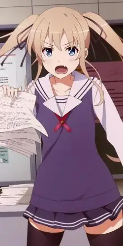 泽村·斯潘塞·英梨梨,金发傲娇双马尾的大小姐 动漫全面屏壁纸分享