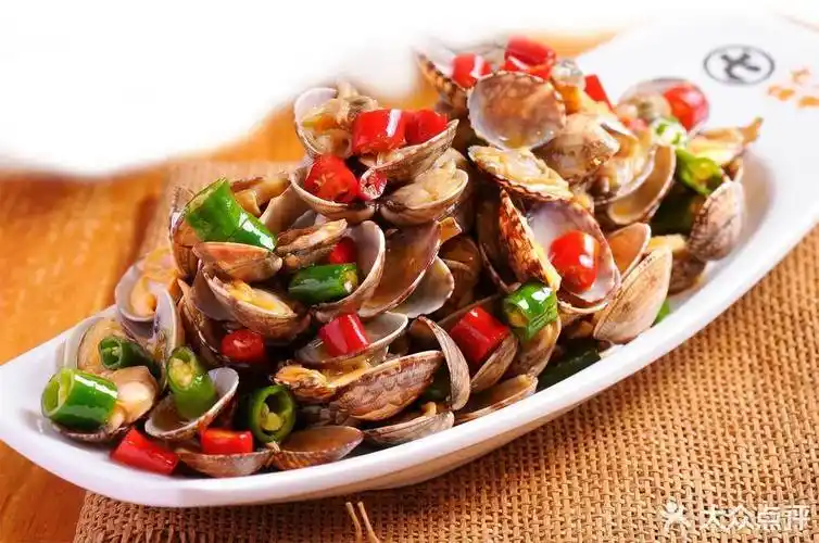 辣炒花蚬子图片