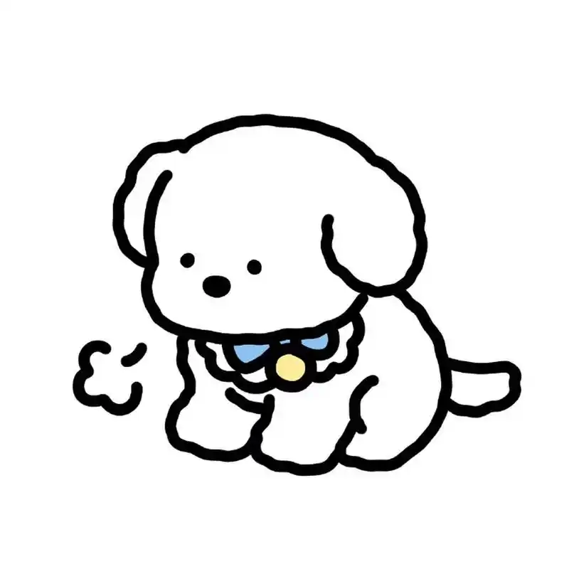 喜欢的白底小狗头像64680896 676767 #小狗头像# #头像