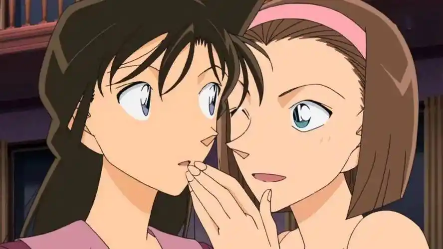 完美友情——毛利兰&amp;铃木园子_小兰_朋友_名侦探柯南