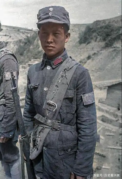 真实的八路军和红军战士老照片