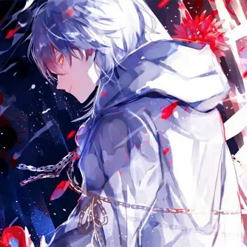 刀剑乱舞鹤丸国永动漫头像动漫男头