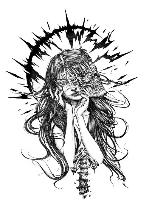 暗黑风格手稿|插画|艺术插画|民间艺人毅哥 - 原创作品 - 站酷 (zcool