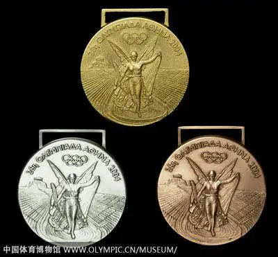 2004年雅典奥运会奖牌