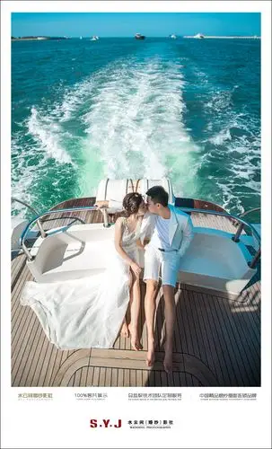 一个小创意,让结婚照活起来