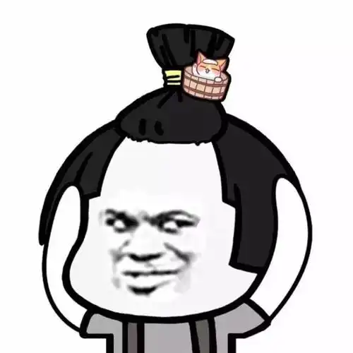 蘑菇头花式扎辫子系列表情包