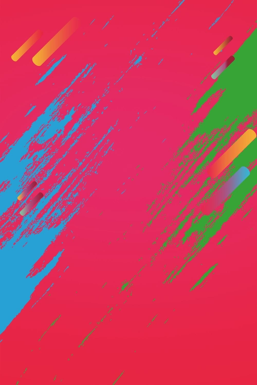 彩色喷绘海报背景