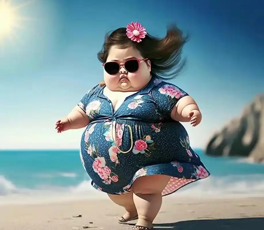 再来一波可爱的胖妞!