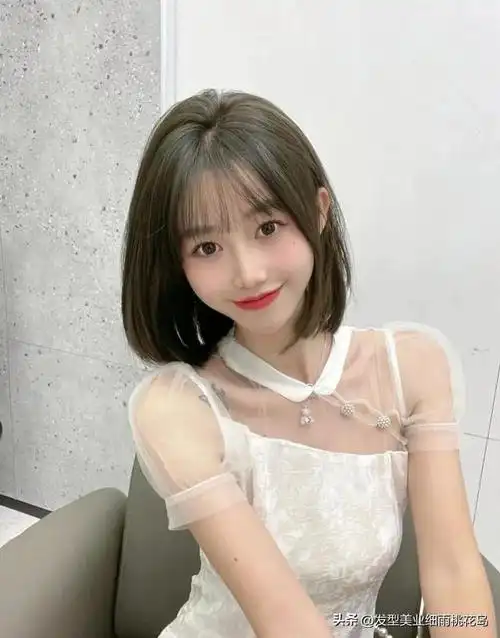 好看不用打理的短发女,不用打理短发最新发型女(免打理初恋短发)