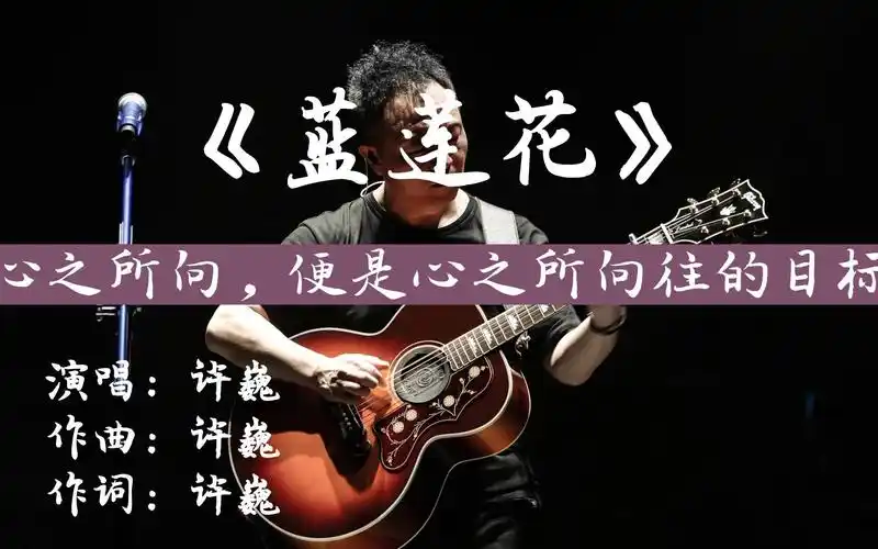 当这首歌响起,总是激起希望!蓝莲花-许巍70 80 的记忆