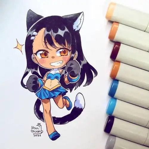 q版人物萌图简笔画(少女简笔画q版可爱)