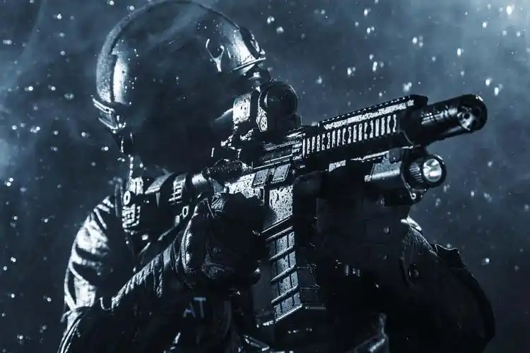 关键词:游戏主题创意拿着枪的特种兵图片枪特种兵职业人物部队迷彩