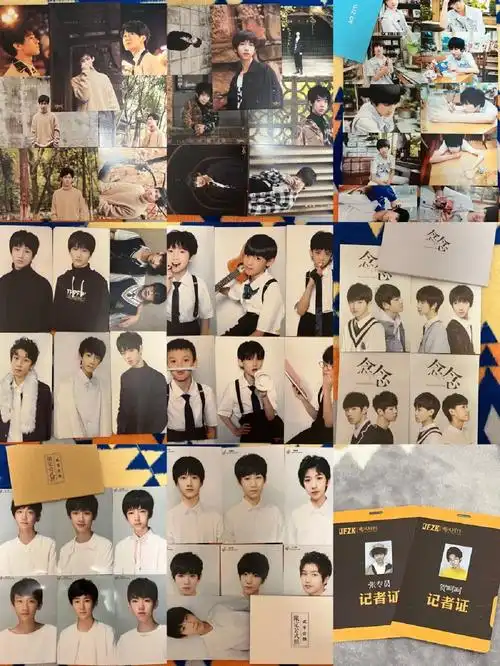 pz勿扰 丁程鑫:2017公式照,第二人生合照 张真源:2017公式照