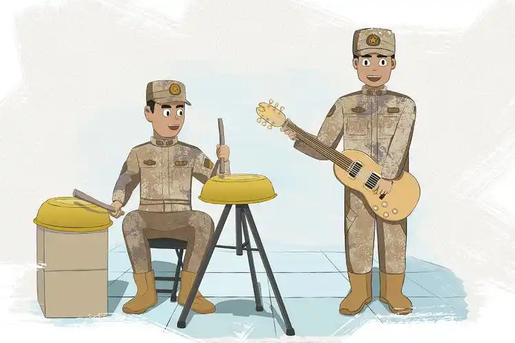 一个小黄盆承载着一名军人的军旅青春会在未来时光里闪闪发光主管