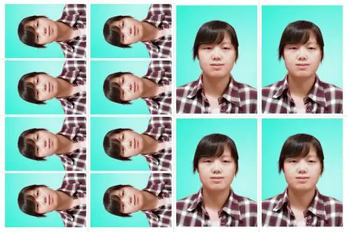 一寸照红底变蓝底啊,求助!