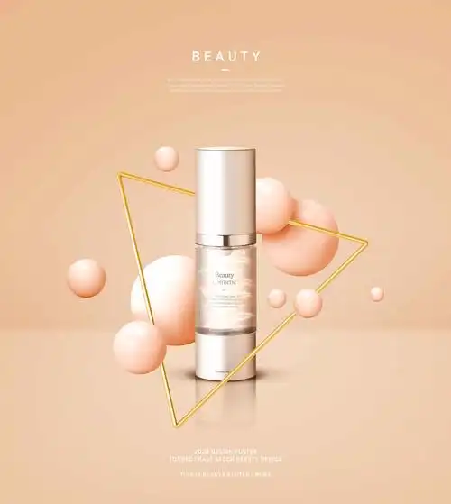 美容护肤化妆品品牌推广主题电商海报模板合集