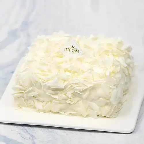 【白色恋人】酸奶油  方型 白巧克力生日蛋糕 商品图0