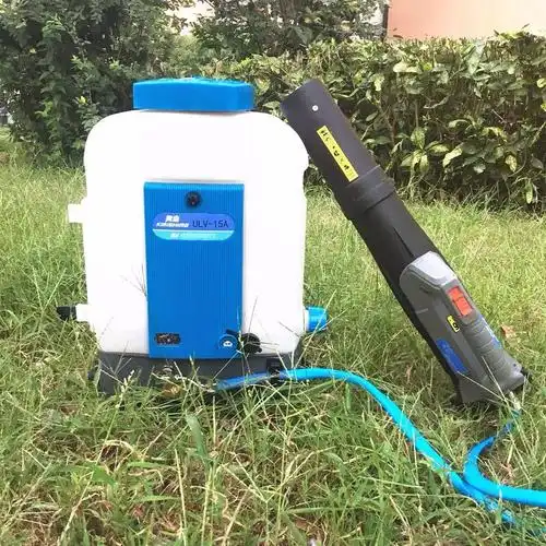 雾岛背负式锂电池电动喷雾器超低容量ulv-15a消毒杀菌15 - 抖音