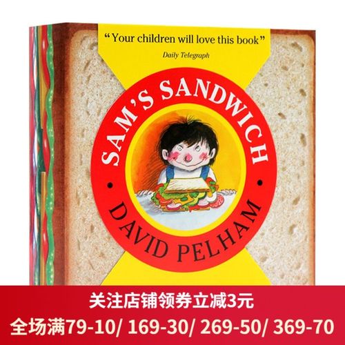 英文原版 sam's sandwich 山姆的三明治 英文版进口原版英语