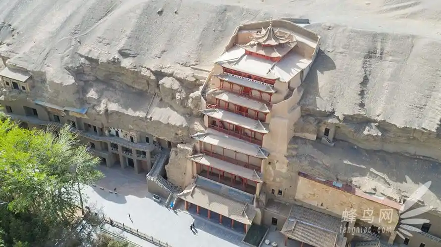 莫高窟主建筑 (dji inspire   pro拍摄)