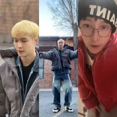 张艺兴太太太可爱了 满级大佬随便一跳 满屏的balance还有就是…是