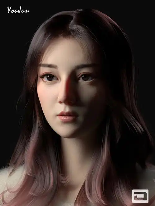 倍视学院迪丽热巴三维影像制作过程