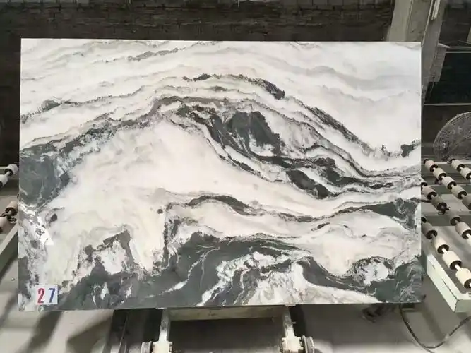 鑫辰天然山水画大理石山水纹大理石玉石山水画客厅背景墙