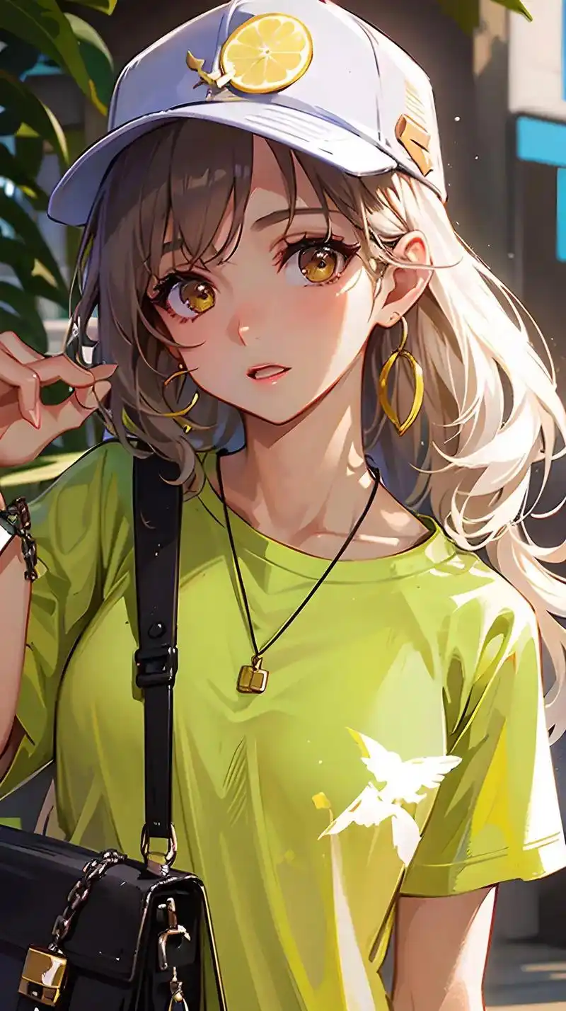 多巴胺女孩#动漫少女 #高清图片 #屏保 - 抖音