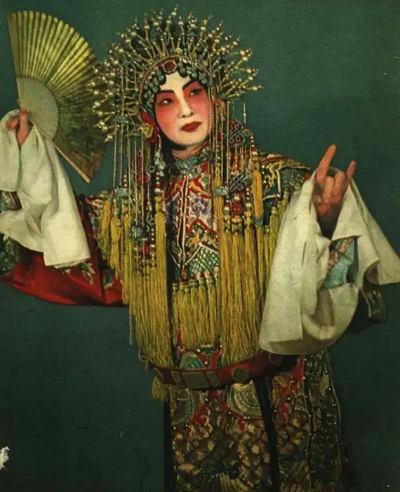 京剧大师梅兰芳难得一见的珍贵老照片