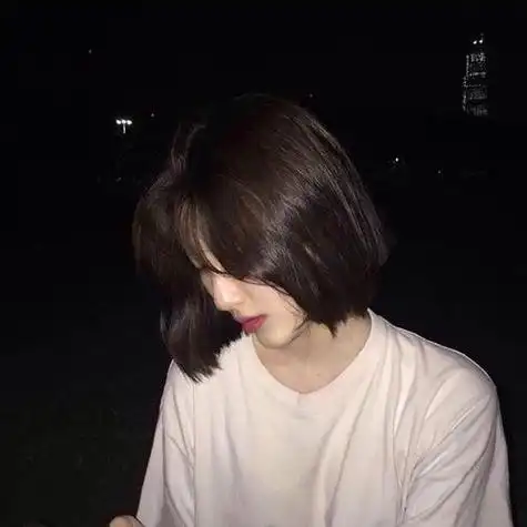 girlface.短发.女生头像