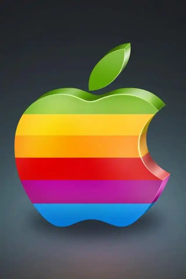 苹果创意logo设计手机壁纸