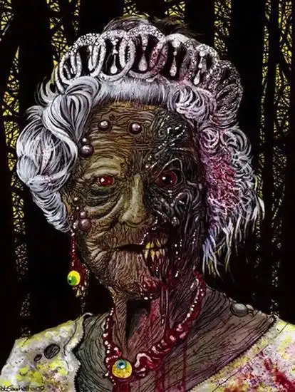 世界上第一位僵尸画作家,43岁的加拿大艺术家罗布·萨凯脱(rob