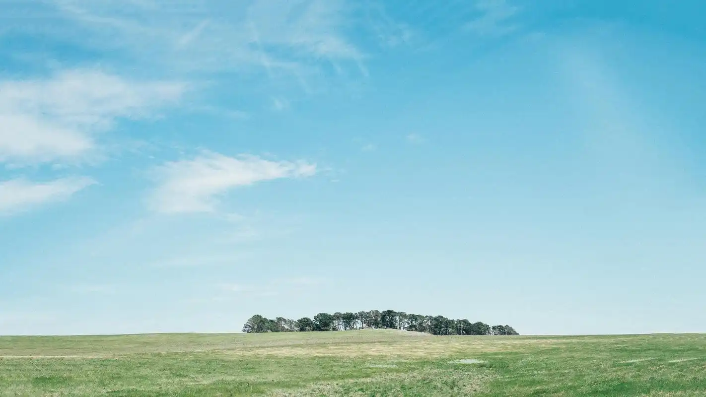 蓝色小清新风景桌面壁纸高清大图预览1920x1080_风景壁纸下载_美桌网
