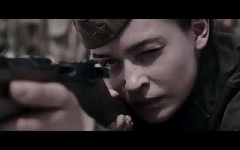 二战女狙击手柳德米拉