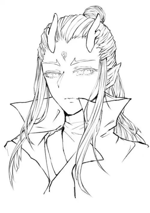 一张敖丙的线稿