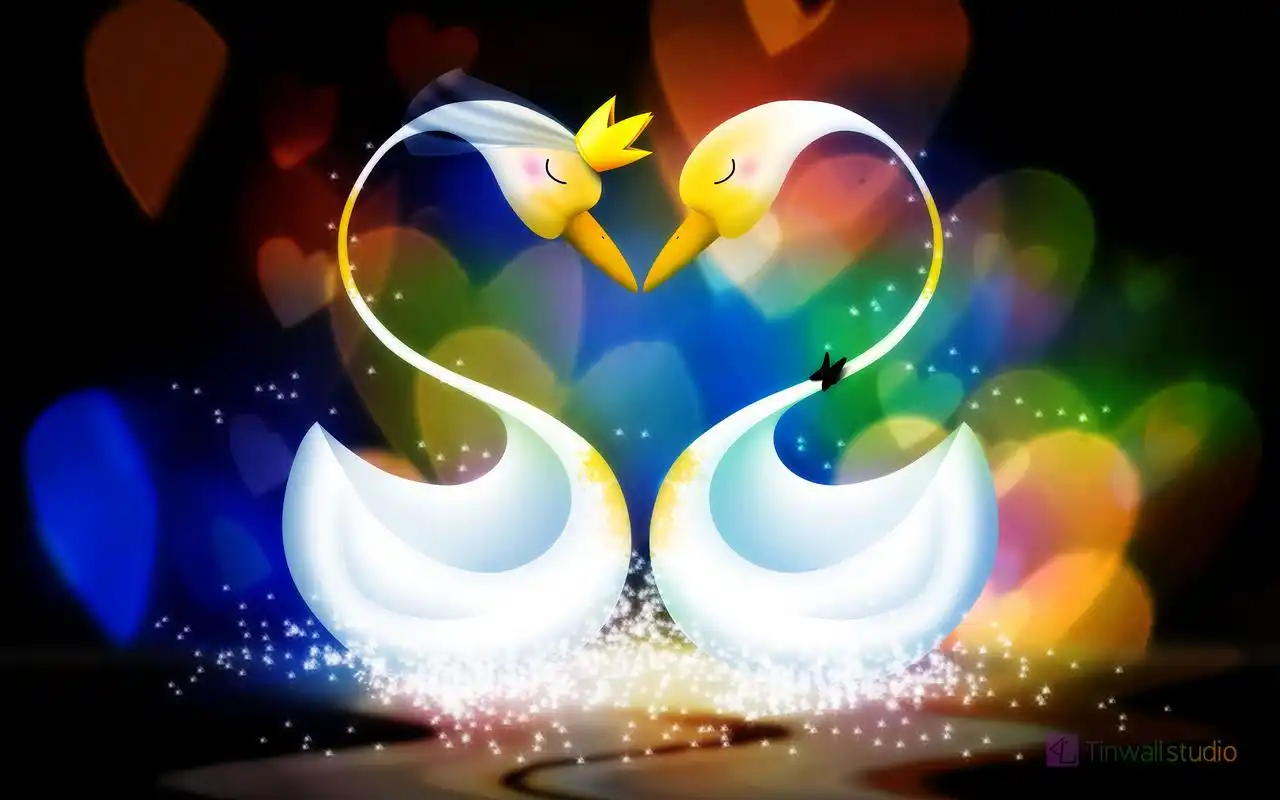 tinwallstuido桌面壁纸之可爱卡通插画