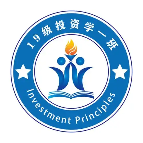 19级投资学一班奔腾的骏马班徽图案设计