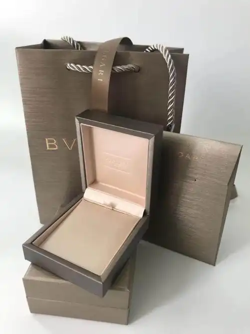 宝格丽礼盒空盒 饰品包装项链盒戒指盒手链手镯盒礼品收纳盒子 手镯盒