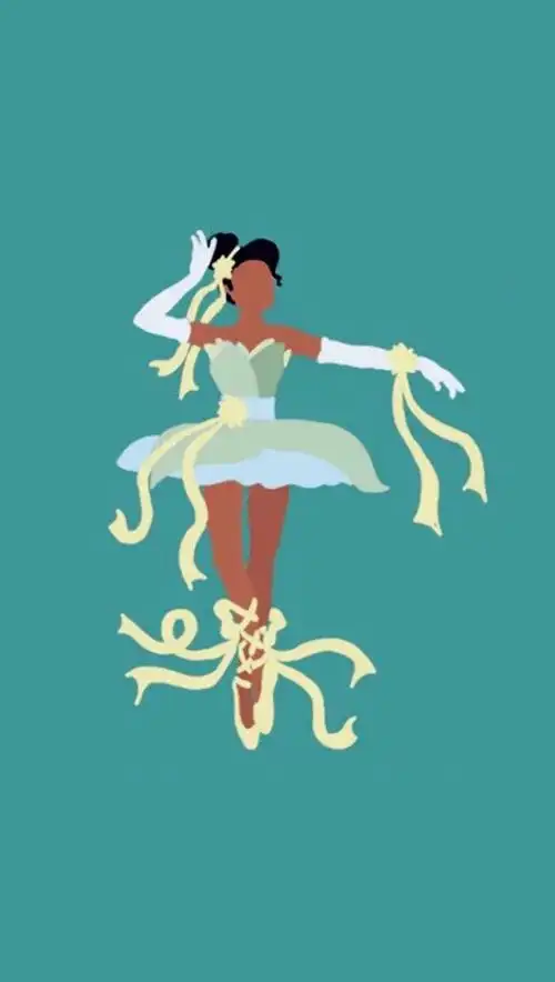 跳芭蕾的迪士尼公主图片来源于网络