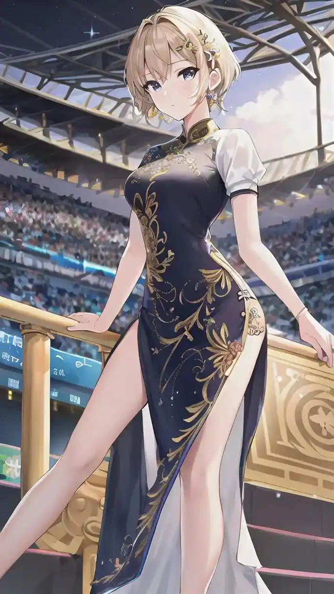 第八弹,旗袍足球宝贝二次元少女#二次元 #动漫 #足球宝贝  - 抖音