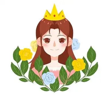 女神戴皇冠卡通38妇女节女生节日祝福png素材38女生女神妇女节