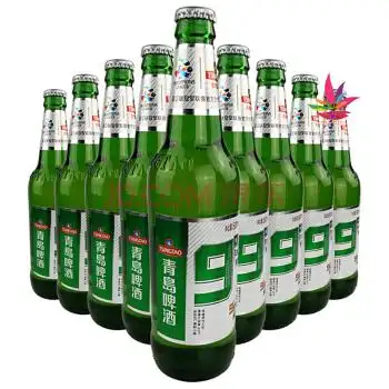青岛啤酒(tsingtao) 青岛九度500ml*12瓶/箱 凤翔专享