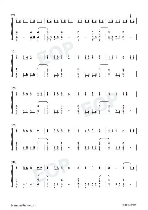 ice cream-blackpink ft selena gomez双手简谱预览6